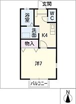 ＹＯＫＯＩ　ＨＯＵＳＥVI  ｜ 愛知県津島市愛宕町2丁目（賃貸アパート1K・2階・26.41㎡） その2