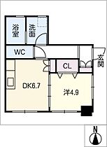 ＳＯ・藤里  ｜ 愛知県津島市藤里町1丁目（賃貸アパート1DK・1階・34.20㎡） その2