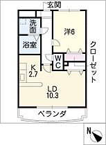 Ｅｎｃｏｕｒａｇｅｒ  ｜ 愛知県江南市後飛保町新開（賃貸マンション1LDK・1階・45.65㎡） その2