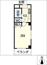 プリミエール江南  ｜ 愛知県江南市古知野町瑞穂（賃貸マンション1K・3階・24.00㎡） その2