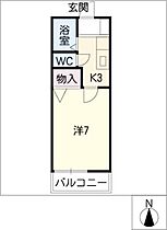 リバーサイドビレッジ  ｜ 愛知県岩倉市東町掛目（賃貸アパート1K・2階・24.00㎡） その2