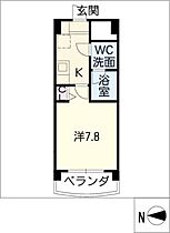 セントラル・マンスリー小牧  ｜ 愛知県小牧市大字北外山（賃貸マンション1K・4階・25.35㎡） その2