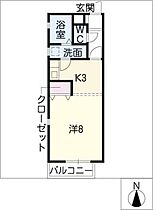 シングル  ｜ 愛知県春日井市大留町1丁目（賃貸アパート1K・2階・30.00㎡） その2