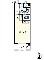 アカデミーコートガリレオ  ｜ 愛知県春日井市気噴町北1丁目（賃貸マンション1R・4階・32.40㎡） その2