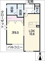 グランコートII  ｜ 愛知県春日井市大留町9丁目（賃貸アパート1LDK・2階・40.76㎡） その2