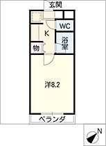 ファミールＳ  ｜ 愛知県春日井市六軒屋町6丁目（賃貸マンション1K・3階・24.00㎡） その2