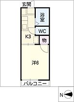 ハイツアイカ岩野  ｜ 愛知県春日井市岩野町2丁目（賃貸アパート1K・2階・19.87㎡） その2