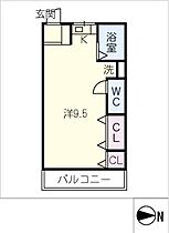 味美ハイツ  ｜ 愛知県春日井市味美白山町1丁目（賃貸アパート1R・1階・27.01㎡） その2