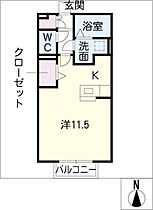 エクセレント若宮　A棟 101 ｜ 愛知県西春日井郡豊山町大字豊場字若宮33-2（賃貸アパート1R・1階・30.00㎡） その2