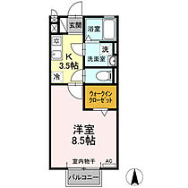 メルベーユ・メゾン 201 ｜ 愛知県春日井市花長町2丁目5-3（賃貸アパート1K・2階・30.20㎡） その2