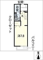 クラヴィエ金剛　Ａ棟  ｜ 愛知県西春日井郡豊山町大字青山字金剛（賃貸アパート1R・1階・27.18㎡） その2