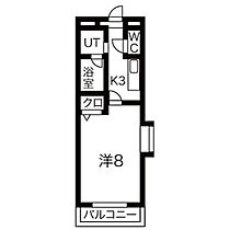 ブランシュピア味美 401 ｜ 愛知県春日井市西本町1丁目9-11（賃貸マンション1K・4階・27.00㎡） その2