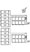 レオパレスＮＥＯ若草 101 ｜ 愛知県春日井市若草通4丁目29（賃貸アパート1K・1階・23.18㎡） その10