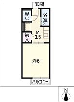 エトワール勝川  ｜ 愛知県春日井市勝川町4丁目（賃貸アパート1K・2階・20.25㎡） その2