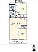 第2アダチコーポ  ｜ 愛知県春日井市花長町2丁目（賃貸マンション2LDK・3階・59.67㎡） その2