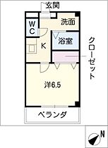 ＮＫドミールII  ｜ 愛知県春日井市勝川町9丁目（賃貸マンション1K・2階・24.02㎡） その2