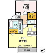 ガーネット雅 101 ｜ 愛知県春日井市勝川町10丁目6番地5（賃貸アパート1LDK・1階・45.42㎡） その2