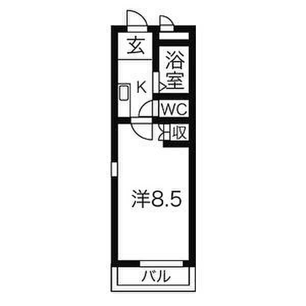 エスポワール光 102｜愛知県東海市名和町3丁目(賃貸マンション1K・1階・23.94㎡)の写真 その2