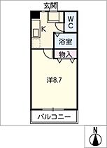 室田アパート  ｜ 愛知県東海市東海町7丁目（賃貸アパート1K・1階・24.76㎡） その2