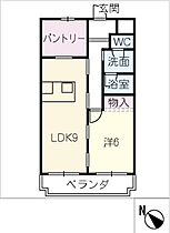 アーバニア21  ｜ 愛知県東海市中央町1丁目（賃貸マンション1LDK・2階・44.62㎡） その2