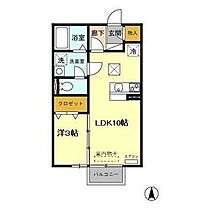 S・Tステラ　I 102 ｜ 愛知県知多市新舞子字竜40（賃貸アパート1LDK・1階・33.61㎡） その2