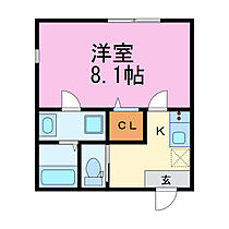 Maison Blanc (メゾン ブラン) 101 ｜ 愛知県常滑市新開町2丁目67（賃貸アパート1K・1階・25.22㎡） その2