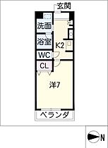 ラフィネ多屋  ｜ 愛知県常滑市多屋町1丁目（賃貸マンション1K・1階・25.28㎡） その2