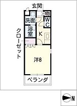 アクシス白山  ｜ 愛知県半田市白山町4丁目（賃貸マンション1K・1階・28.49㎡） その2