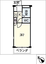 ロベット天王 107 ｜ 愛知県半田市天王町2丁目27-11（賃貸マンション1K・1階・19.05㎡） その2