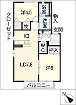 ＰＲＯＳＰＥＲＥ　Ａ  ｜ 三重県桑名市新西方5丁目（賃貸アパート2LDK・1階・52.96㎡） その2