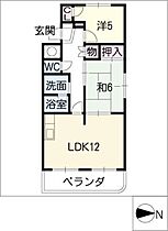 Ｍグランデ安永  ｜ 三重県桑名市大字安永（賃貸マンション2LDK・4階・56.20㎡） その2