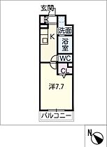 エスポワール白須賀  ｜ 三重県四日市市白須賀1丁目（賃貸アパート1K・1階・28.48㎡） その2