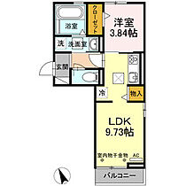 アイティーオーD-room東新町　東館 101 ｜ 三重県四日市市東新町23-7（賃貸アパート1LDK・1階・35.83㎡） その2