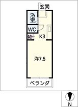 プリンセスマンション  ｜ 三重県四日市市久保田2丁目（賃貸マンション1K・4階・22.41㎡） その2