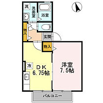 ウエストバンブーII　A棟 201 ｜ 三重県四日市市ときわ5丁目2-44（賃貸アパート1DK・2階・35.38㎡） その2