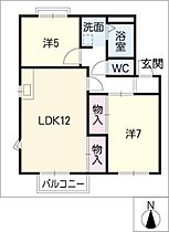 パークハイムトマリＣ棟  ｜ 三重県四日市市泊山崎町（賃貸アパート2LDK・1階・56.00㎡） その2