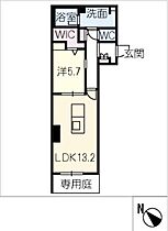 ＳｈａＭａｉｓｏｎ　Ｓｉｅｌｅ  ｜ 三重県四日市市本郷町（賃貸マンション1LDK・1階・53.18㎡） その2