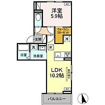 D-chambre元新町 101 ｜ 三重県四日市市元新町36-1の一部（賃貸アパート1LDK・1階・40.03㎡） その1