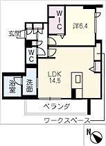 Ｈｉｇｈｎｅｓｓ本郷町  ｜ 三重県四日市市本郷町（賃貸マンション1LDK・3階・53.00㎡） その2