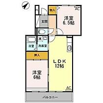 メルベーユM 1B ｜ 三重県鈴鹿市中江島町1-8（賃貸マンション2LDK・1階・58.56㎡） その2