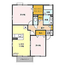 パピルス　B 201 ｜ 三重県鈴鹿市桜島町5丁目11-4（賃貸アパート2LDK・2階・62.00㎡） その2