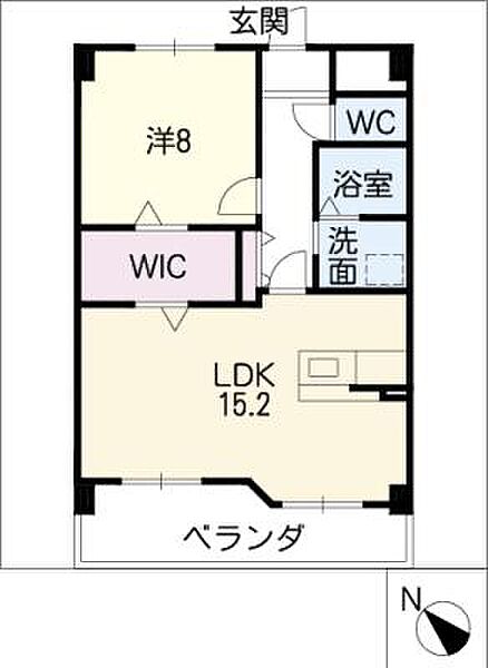 Ｐａｒｔｅｒｒｅ ｜三重県鈴鹿市矢橋2丁目(賃貸マンション1LDK・5階・54.72㎡)の写真 その2