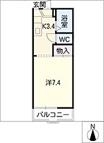 フローネツカサ  ｜ 三重県津市島崎町（賃貸アパート1K・2階・22.68㎡） その2