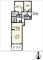 シャーメゾンステージ津駅前  ｜ 三重県津市羽所町（賃貸マンション2LDK・1階・66.18㎡） その2