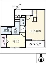 シャーメゾン栄町  ｜ 三重県津市栄町4丁目（賃貸マンション1LDK・2階・42.58㎡） その2