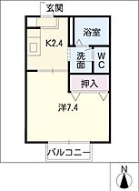 ダイヤプラザ  ｜ 三重県津市川方町（賃貸アパート1K・1階・24.24㎡） その2