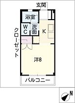 コーポ時空  ｜ 三重県松阪市立田町（賃貸マンション1R・2階・25.92㎡） その2