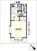 ルミエールハイム24  ｜ 三重県松阪市久保町（賃貸マンション1K・1階・34.00㎡） その2