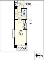 パフォス草薙  ｜ 愛知県名古屋市中村区草薙町1丁目（賃貸マンション1K・2階・32.00㎡） その2