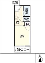 ハイツ鈍池  ｜ 愛知県名古屋市中村区鈍池町2丁目（賃貸アパート1K・1階・21.00㎡） その2